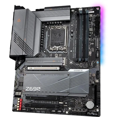 GIGABYTE Alaplap S1700 Z690 GAMING X DDR4 INTEL Z690, ATX