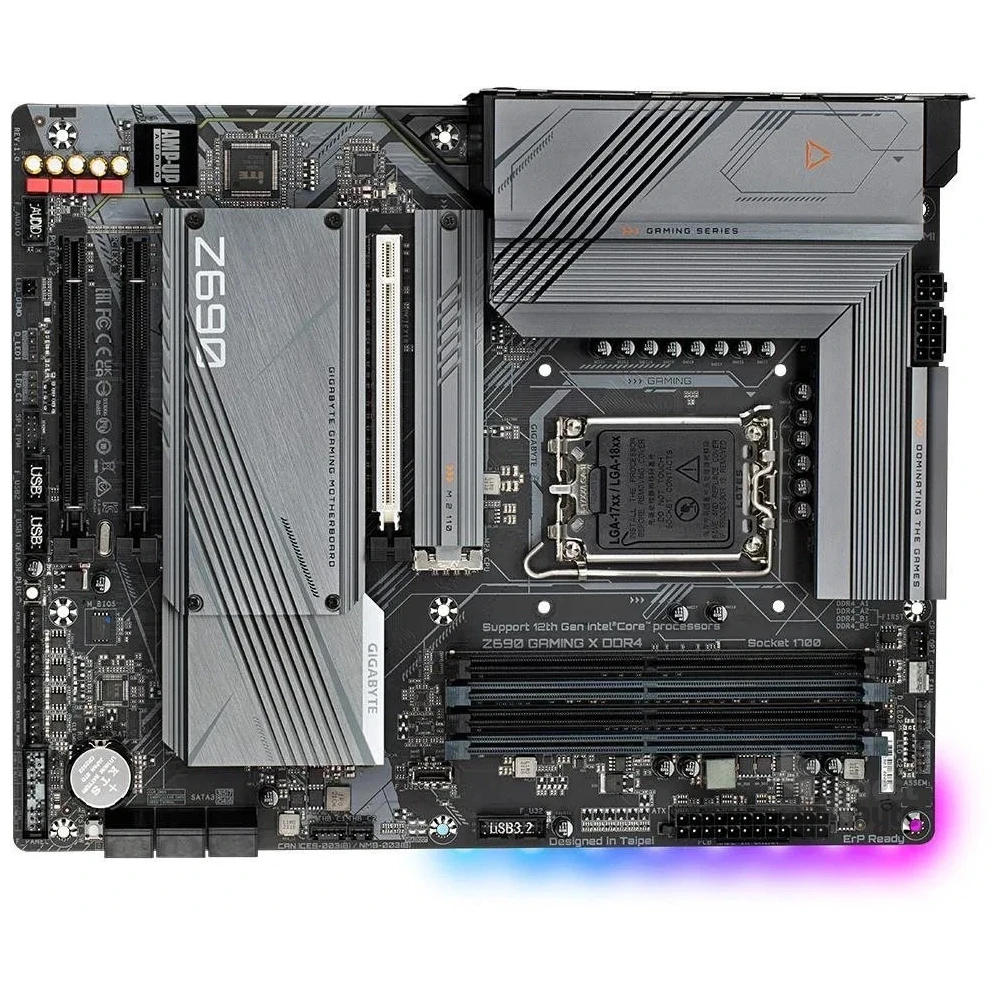 GIGABYTE Alaplap S1700 Z690 GAMING X DDR4 INTEL Z690, ATX