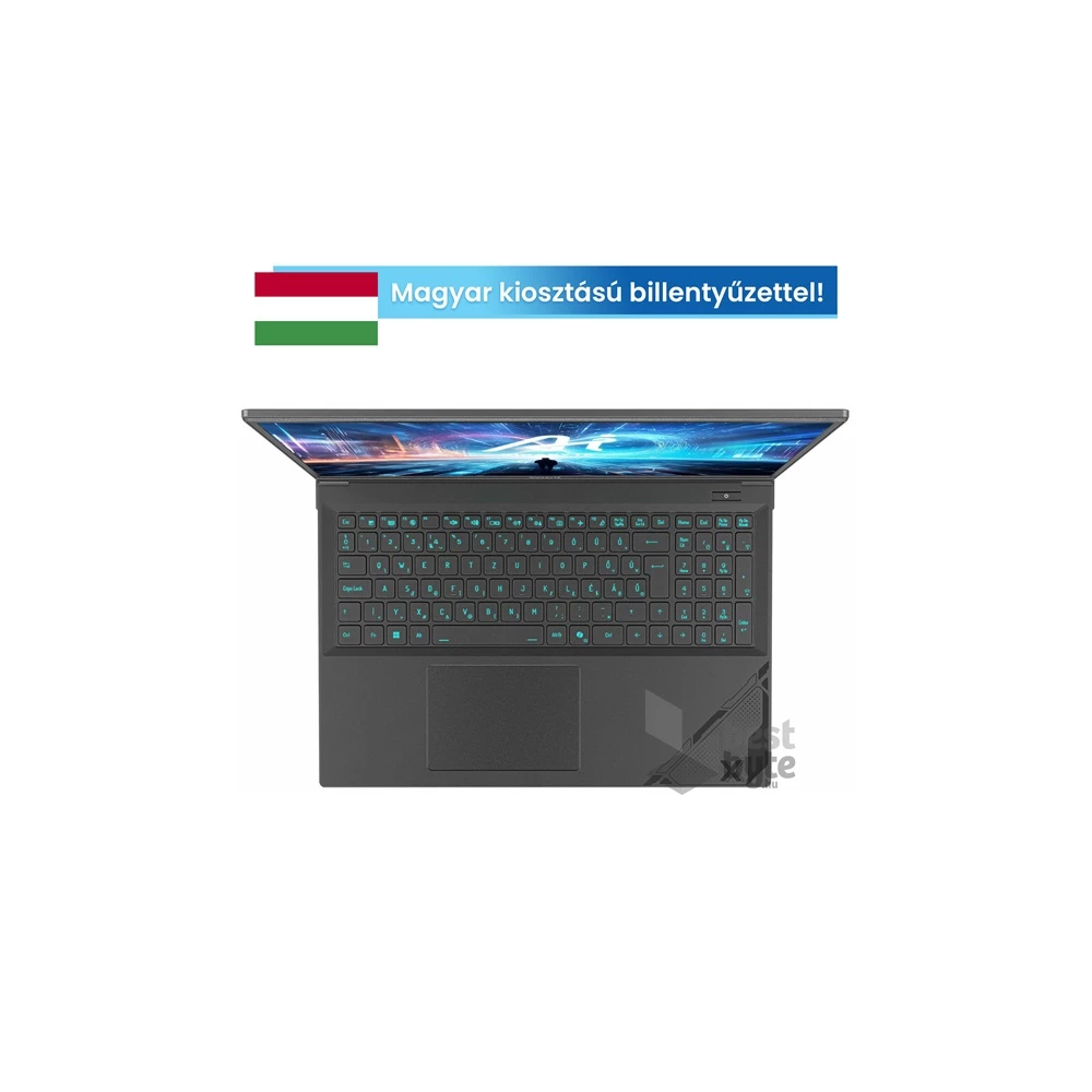 GIGABYTE G6X 9KG laptop (16"WUXGA/Intel Core i7-13650HX/RTX 4060/16GB RAM/1TB/FreeDOS