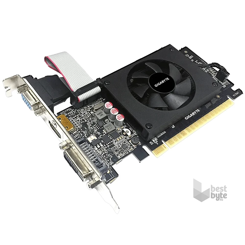 GIGABYTE GV-N710D5-2GIL nVidia 2GB GDDR5 64bit PCIe videokártya