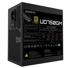 GIGABYTE Tápegység 750W 80+ Gold moduláris