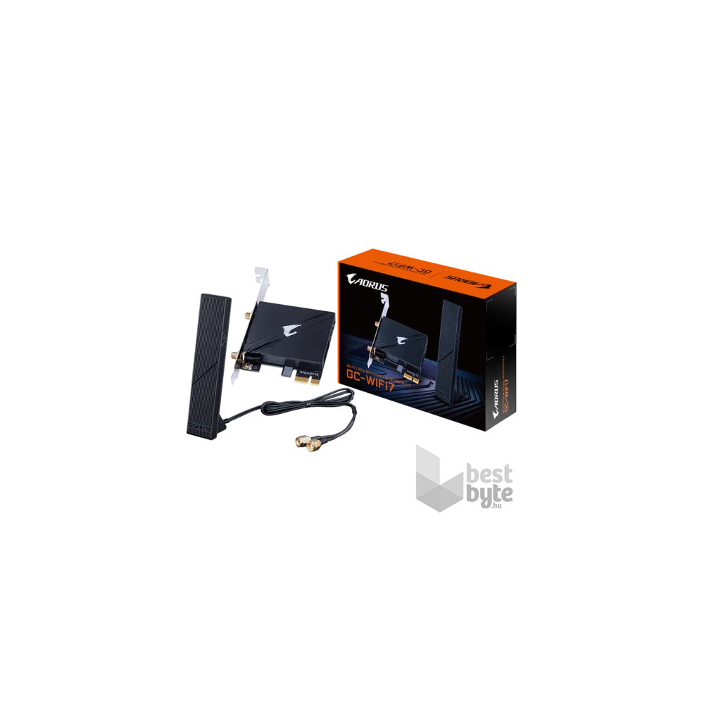 GIGABYTE Tri Band BE5600 GC-WIFI7 vezeték nélküli PCI-Express adapter