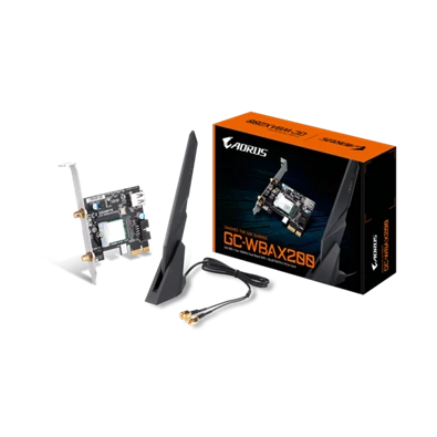 GIGABYTE Wireless Adapter PCI-Express Dual Band AX2400, GC-WBAX200