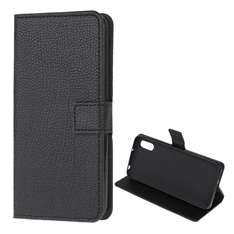 GIGAPACK GP-105180 Galaxy Xcover 5 (SM-G525F) fekete bőr hatású oldalra nyíló tok