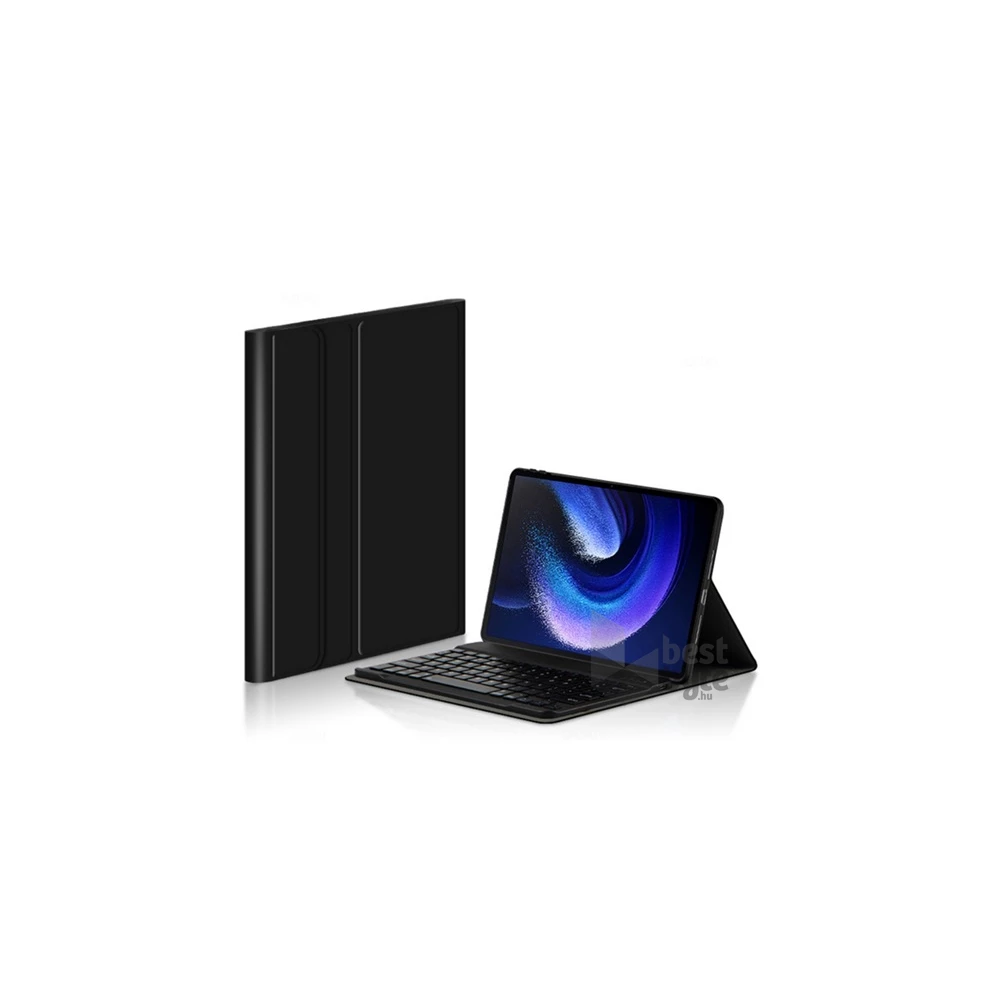 GIGAPACK GP-147082 Xiaomi Pad 6 fekete bőr hatású tablet tok