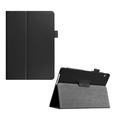 GIGAPACK GP-71157 Huawei Mediapad T3 10 WIFI / Mediapad T3 10 LTE fekete bőr hatású oldalra nyíló tok