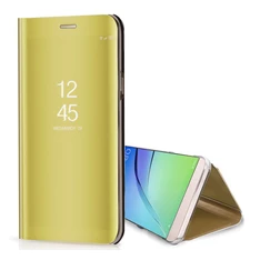 GIGAPACK GP-82445 Galaxy J6 Plus (SM-J610F) arany oldalra nyíló tok