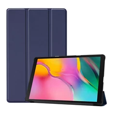 GIGAPACK GP-87271 Galaxy Tab A 10.1 (2019) SM-T515 / SM-T510 sötétkék bőr hatású tablet tok