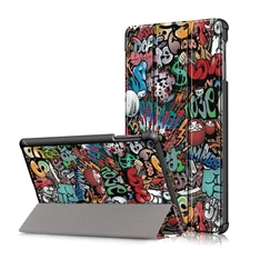 GIGAPACK GP-87687 Galaxy Tab A 10.1 (2019) SM-T515 / SM-T510 színes bőr hatású tablet tok