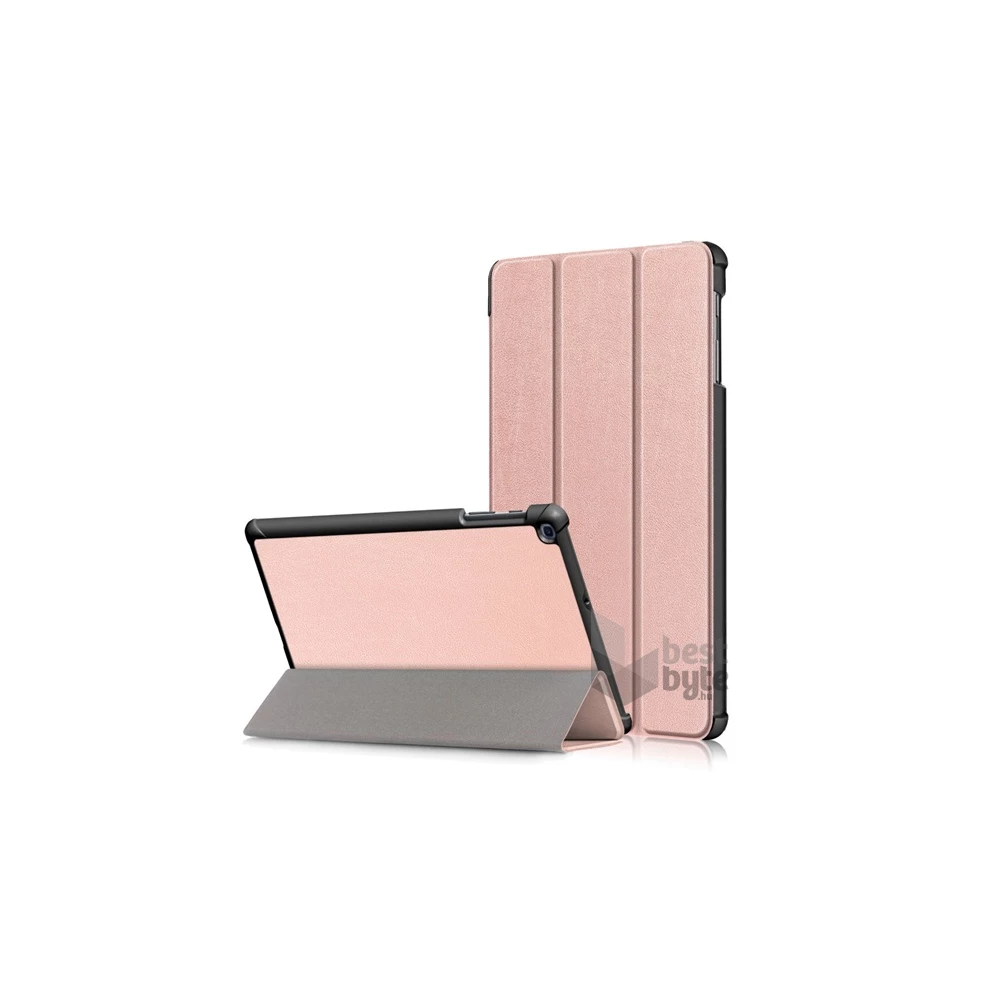 GIGAPACK GP-87895 Galaxy Tab A 10.1 (2019) SM-T515 / SM-T510 rózsaarany bőr hatású tablet tok