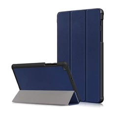 GIGAPACK GP-90520 Galaxy Tab A 8.0 (2019) SM-T295 / SM-T290 sötétkék bőr hatású tablet tok
