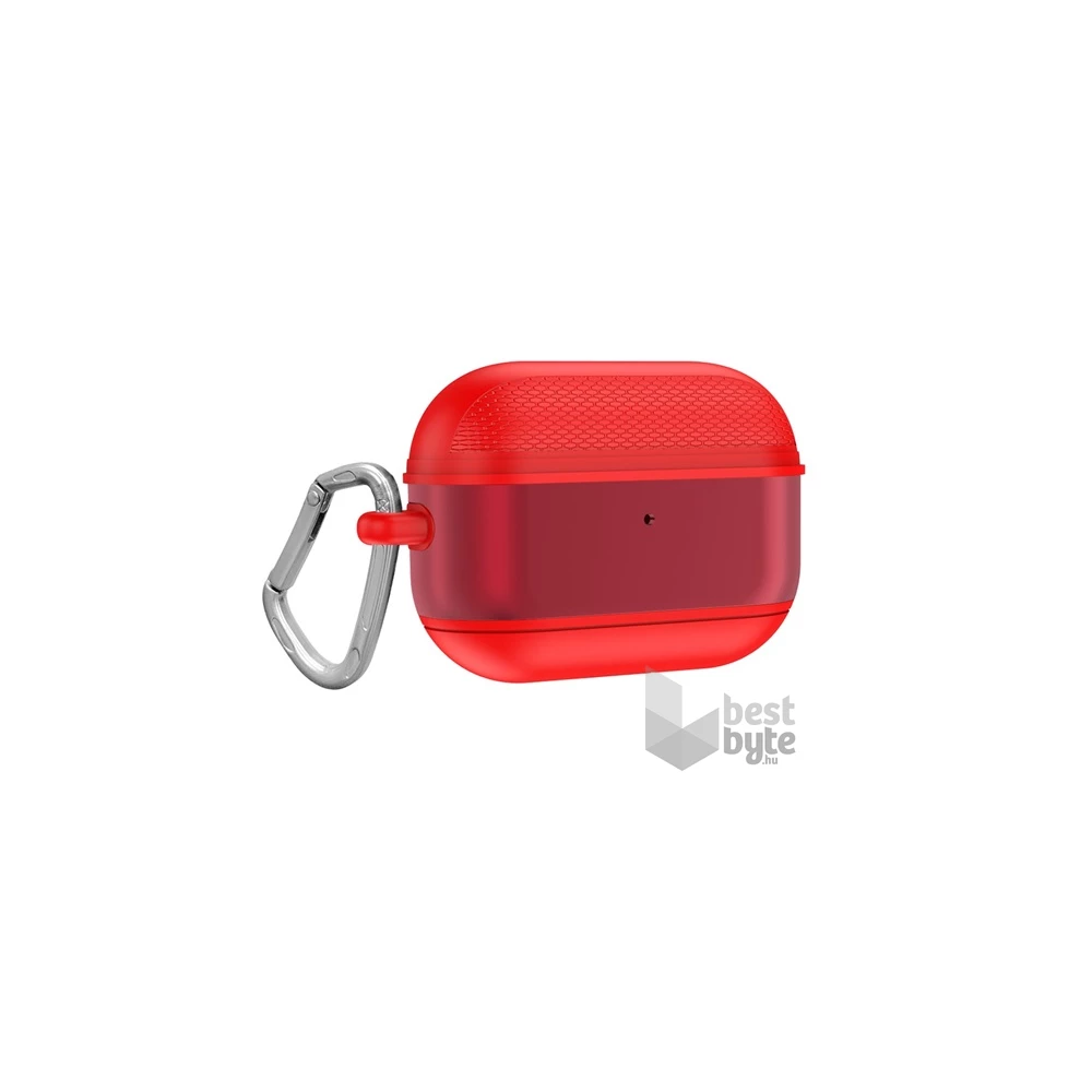 GIGAPACK GP-95297 univerzális piros szilikon AirPods Pro tok