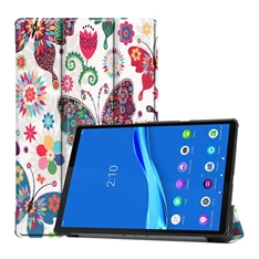 GIGAPACK GP-96675 Lenovo Tab M10 FHD Plus (TB-X606X) / Tab M10 Plus (TB-X606F) fehér bőr hatású tablet tok