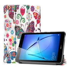 GIGAPACK GP-97285 Huawei MatePad T8 WIFI / MatePad T8 LTE fehér bőr hatású tablet tok
