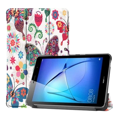 GIGAPACK GP-97285 Huawei MatePad T8 WIFI / MatePad T8 LTE fehér bőr hatású tablet tok