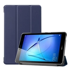 GIGAPACK GP-97422 Huawei MatePad T8 WIFI / MatePad T8 LTE sötétkék bőr hatású tablet tok