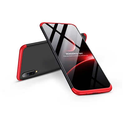 GKK GK0403 3in1 Samsung A50/A30s három részből álló fekete-piros védőtok