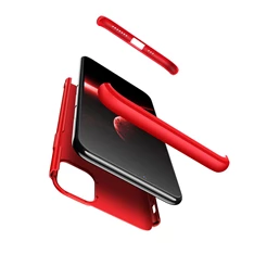 GKK GK0539 Apple iPhone 11 Pro hátlap - GKK 360 Full Protection 3in1 - Logo - piros