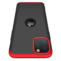 GKK GK0540 Apple iPhone 11 Pro hátlap - GKK 360 Full Protection 3in1 - Logo - fekete/piros