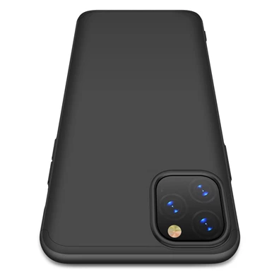 GKK GK0545 Apple iPhone 11 Pro Max hátlap - GKK 360 Full Protection 3in1 - fekete