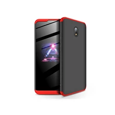 GKK GK0574 3in1 Xiaomi Redmi 8A három részből álló fekete-piros védőtok