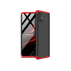 GKK GK0643 3in1 Samsung A51 három részből álló fekete-piros védőtok