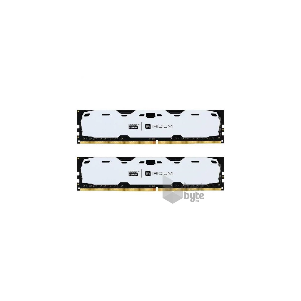 GOODRAM 8GB/2400MHz DDR-4 IRDM fehér (Kit 2 db 4GB) (IR-W2400D464L15S/8GDC) memória