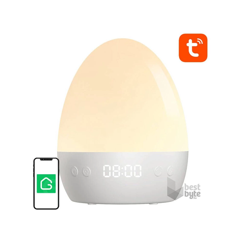 GOSUND LB2S Tuya WiFi RGBW 16M intelligens éjszakai lámpa,