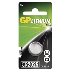 GP CR2025 lítium gombelem 1db/bliszter