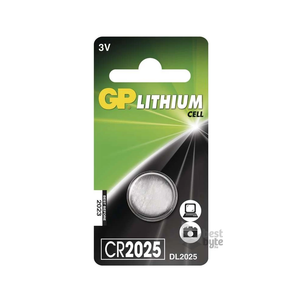 GP CR2025 lítium gombelem 1db/bliszter