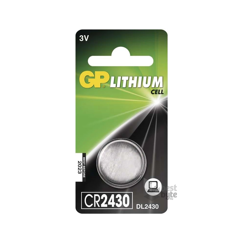 GP CR2430 lítium gombelem 1db/bliszter