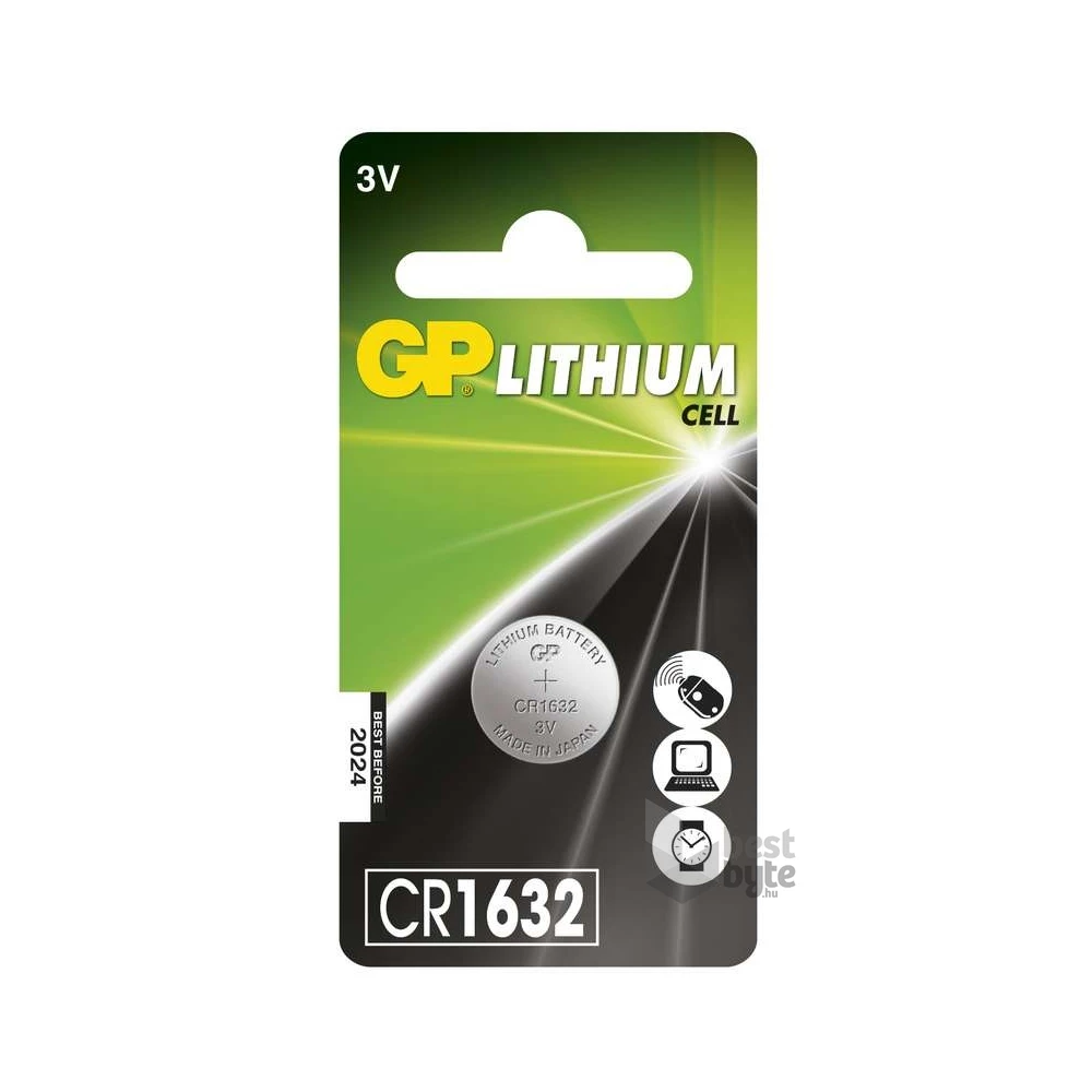 GP CR1632 Lithium gombelem 1db/bliszter