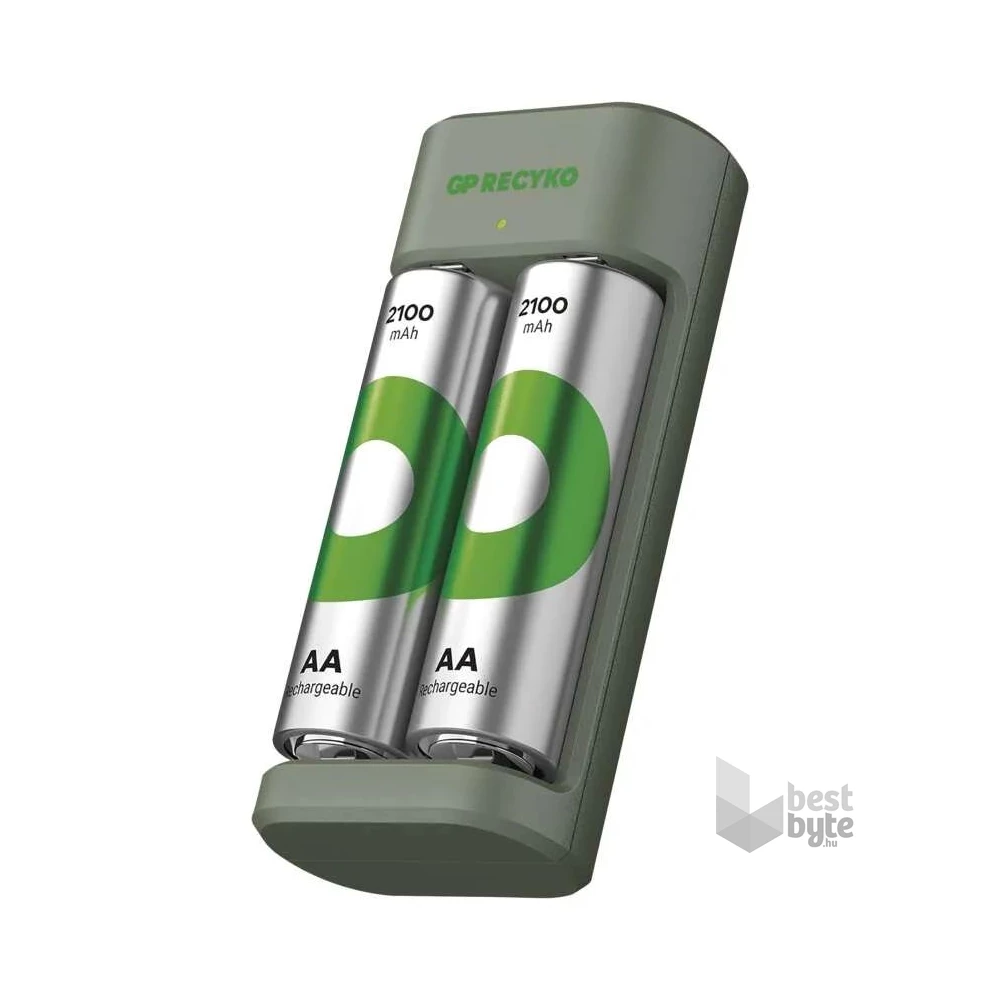 GP B50224 Eco E221+ 2xAA ReCyko 2100mAh akkumulátor töltő