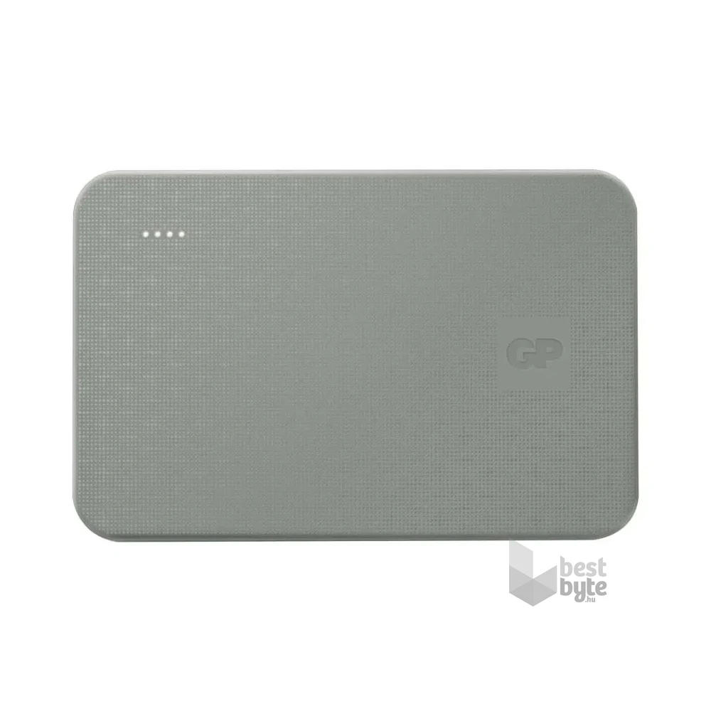 GP B+ Series, 5 000 mAh, 12 W, zöldesszürke powerbank