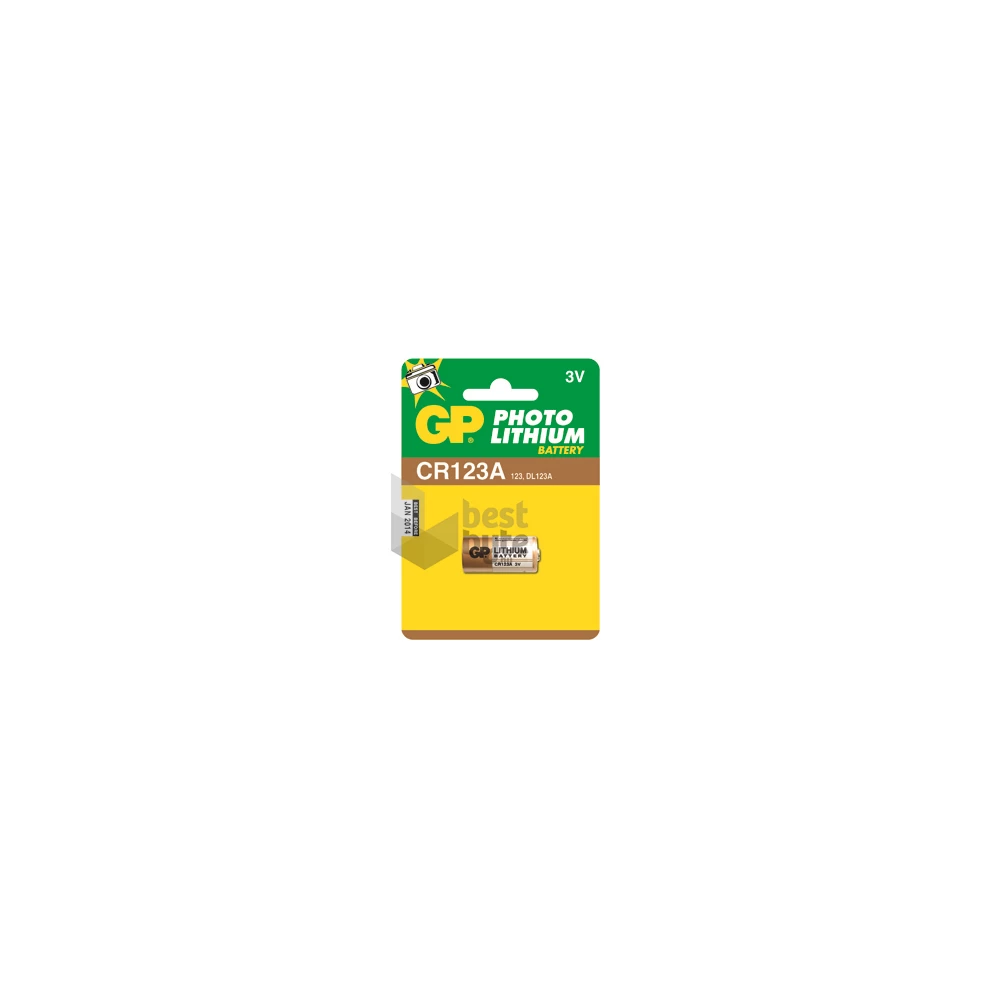 GP CR123 lithium fotó elem 1db/bliszter
