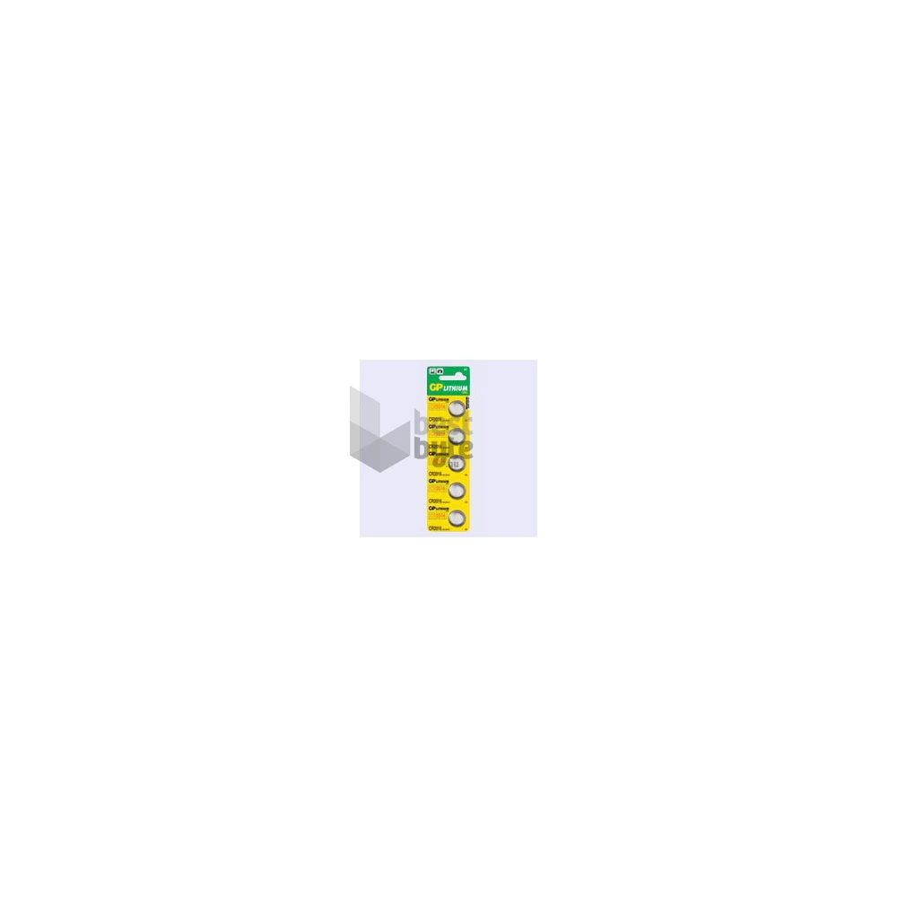GP CR2016 lítium gombelem 5db/bliszter