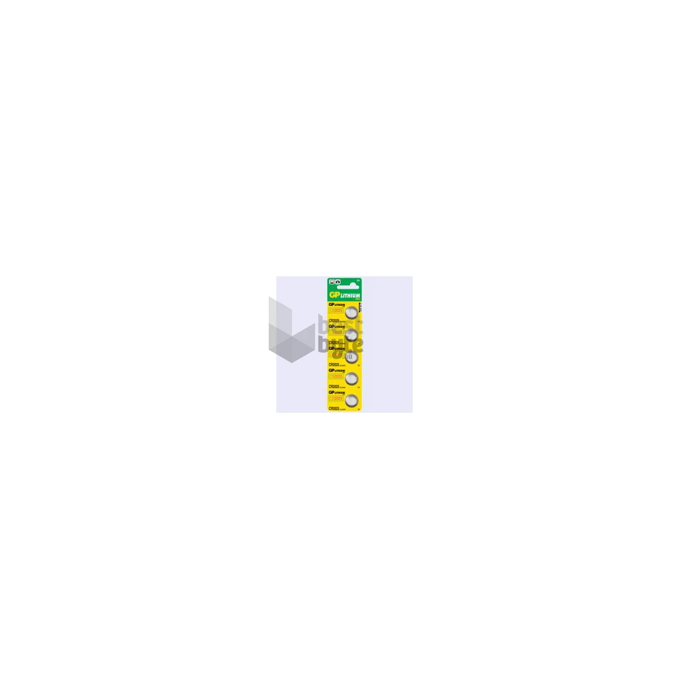 GP CR2025 lítium gombelem 5db/bliszter