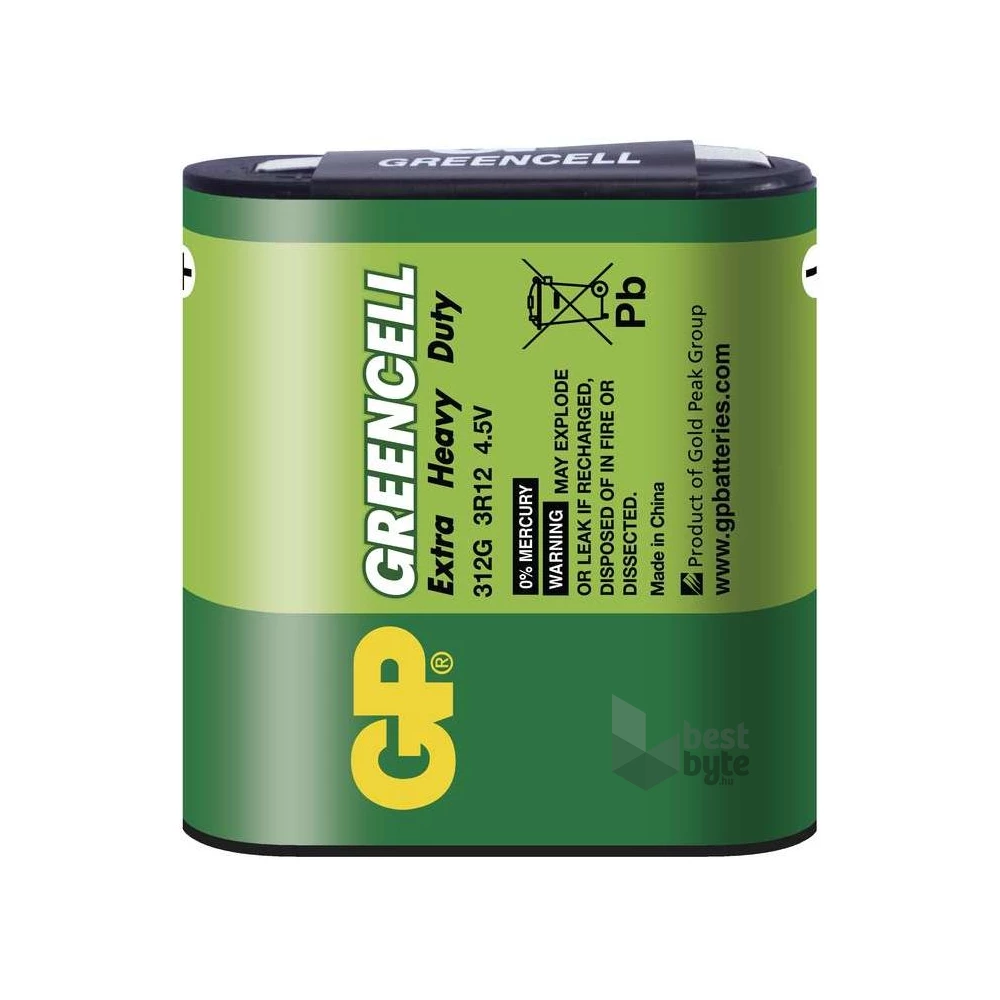 GP Greencell 4,5 V laposelem 3LR12 1db/zsugor