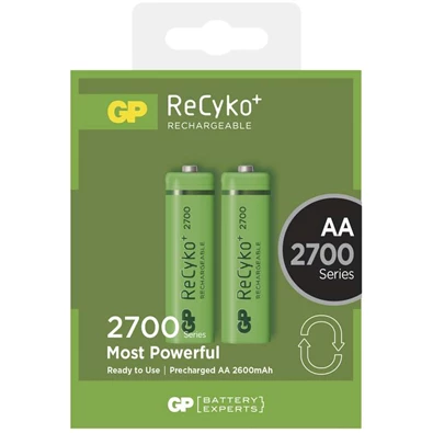 GP ReCyko+ ceruza (AA) akku 2700mAh 2db/bliszter
