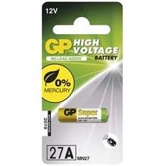 GP High Voltage alkáli 27A (A27, MN27, A90) elem 1db/bliszter