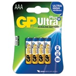 GP Ultra Plus AAA (LR03) alkáli mikro ceruza  elem 4db/bliszter
