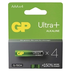 GP B03114 Ultra Plus AAA (LR03) alkáli mikroceruza elem 4db/csomag