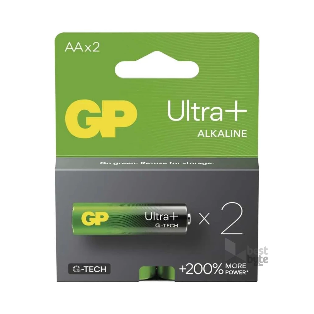 GP Ultra Plus alkáli elem AA 2db
