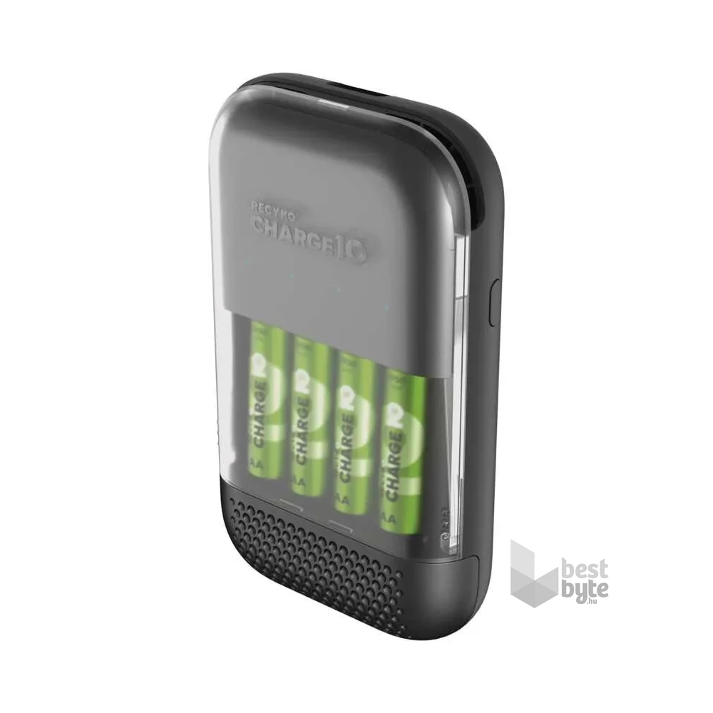 GP akkumulátor töltő Charge 10 S491 + 4×AA