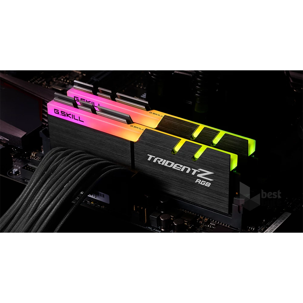 G.Skill 16GB/3000MHz DDR-4 Trident Z RGB (Kit! 2db 8GB) (F4-3000C16D-16GTZR) memória
