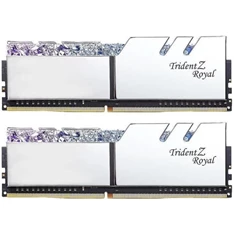 G.Skill 32GB/3200Mhz DDR-4 Trident Z Royal (Kit! 2db 16GB) (F4-3200C16D-32GTRS) memória