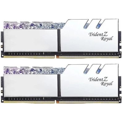 G.Skill 32GB/3200Mhz DDR-4 Trident Z Royal (Kit! 2db 16GB) (F4-3200C16D-32GTRS) memória