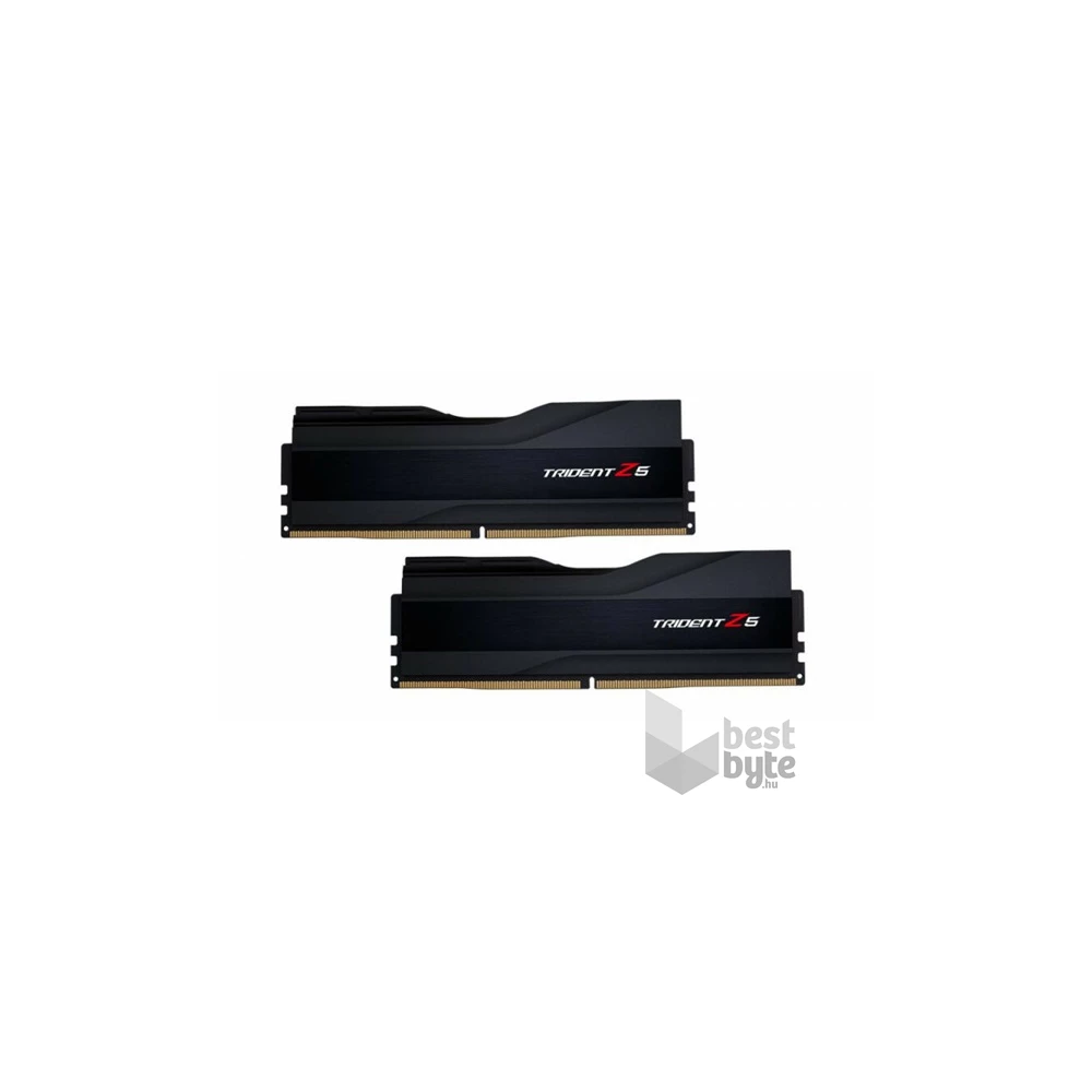 G.Skill 64GB/6000Mhz DDR-5 Trident Z5 Intel EXPO (Kit! 2db 32GB) (F5-6000J3040G32GX2-TZ5K) memória