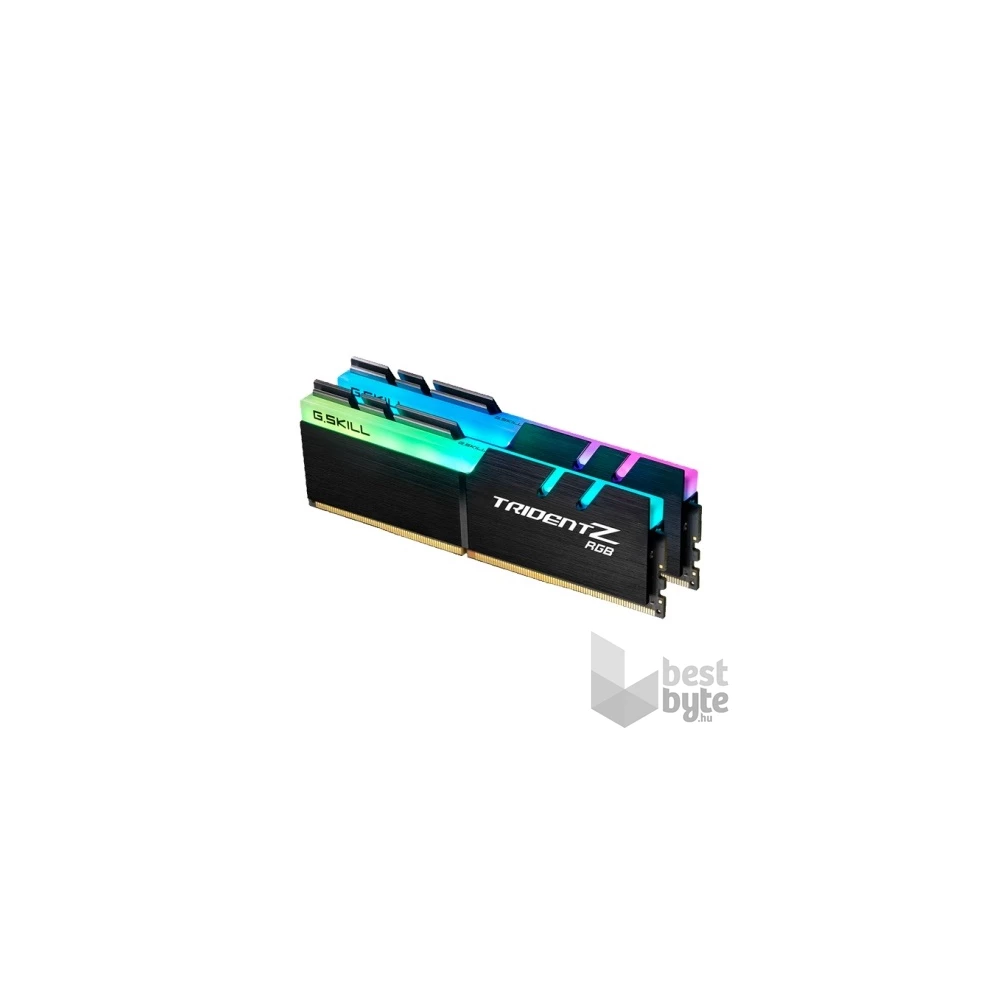 G.Skill 64GB 3200MHz DDR-4 Trident Z RGB (Kit! 2db 32GB) (F4-3200C14D-64GTZR) memória