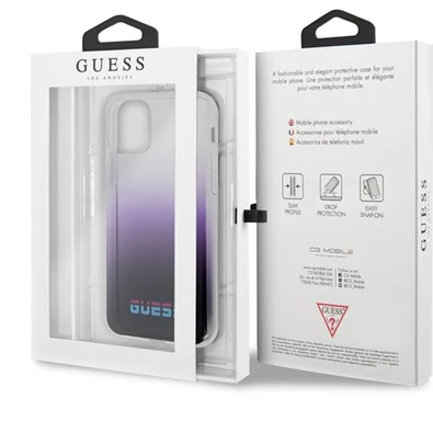 GUESS California iPhone 11 Pro Max lila PC/TPU tok